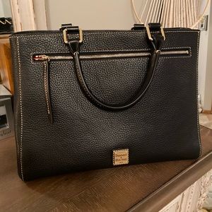 Dooney & Bourke Pebble Grain Zip Satchel